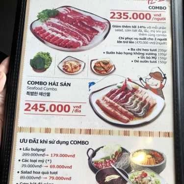 Thực đơn- Nhà Hàng Gogi House - Nướng Hàn Quốc - Lê Hồng Phong