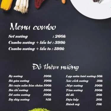 Thực đơn- Nhà Hàng Guu & Jax - BBQ & Hot Pot