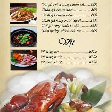 Thực đơn- Nhà Hàng Guu - BBQ & Hot Pot - Tô Hiệu