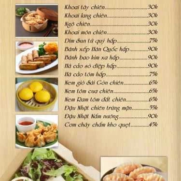 Thực đơn- Nhà Hàng Guu - BBQ & Hot Pot - Tô Hiệu