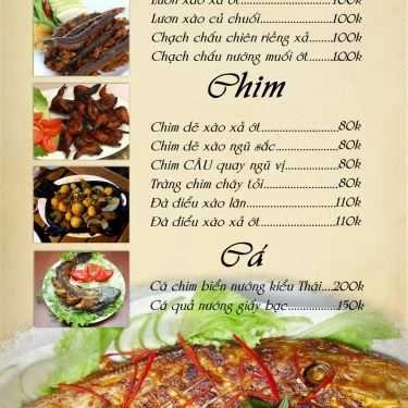 Thực đơn- Nhà Hàng Guu - BBQ & Hot Pot - Tô Hiệu
