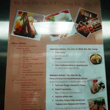 Thực đơn- Nhà Hàng Hanamizuki Restaurant & H' Century Bar