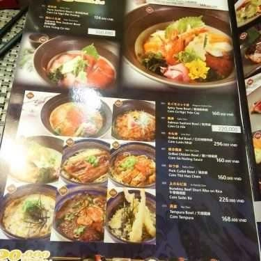 Thực đơn- Nhà Hàng Hai Dang Japanese Restaurant