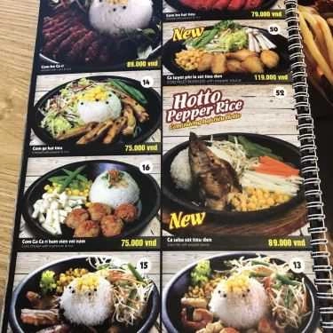Thực đơn- Nhà Hàng Hotto - Món Ngon Trên Đĩa Nóng - Big C Hải Phòng