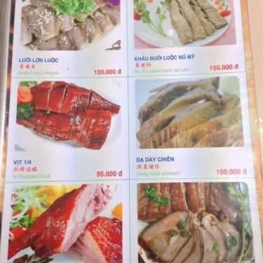 Thực đơn- Nhà Hàng Phú Thành