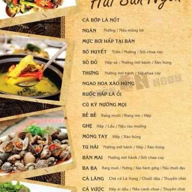 Thực đơn- Nhà Hàng Quán Ăn Ngon - Trần Quang Khải