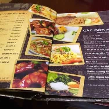 Thực đơn- Nhà Hàng Quán Ăn Ngon - Trần Quang Khải