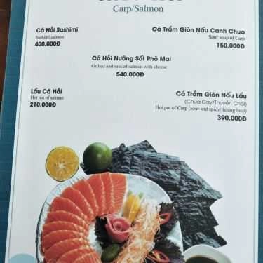 Thực đơn- Talata - Nhà Hàng Hải Sản