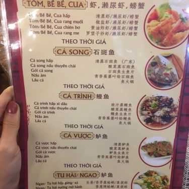 Thực đơn- Nhà Hàng Tụ Phúc Hồng Kông - Ẩm Thực Hồng Kông