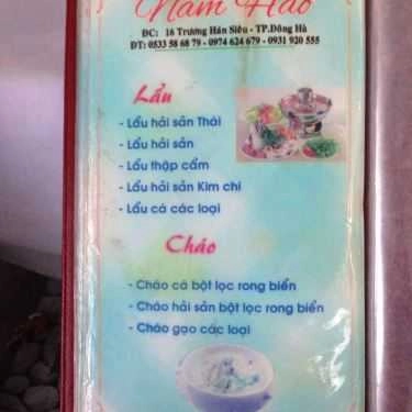 Thực đơn- Nhà Hàng Nam Hào