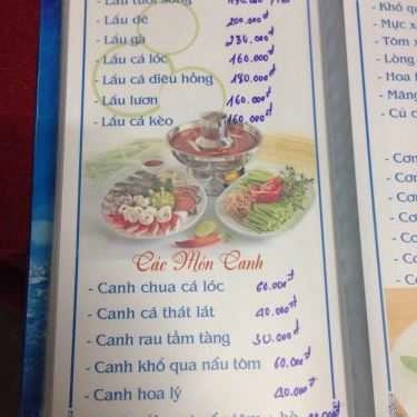 Thực đơn- Phi Thuyền - Nhà Hàng Nổi