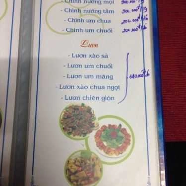 Thực đơn- Phi Thuyền - Nhà Hàng Nổi