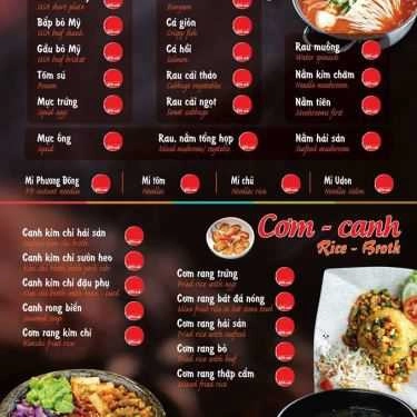 Thực đơn- Nhà Hàng Phương Đông BBQ