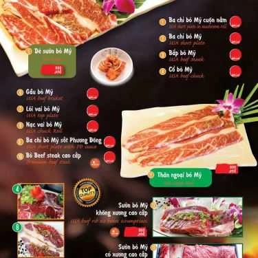 Thực đơn- Nhà Hàng Phương Đông BBQ