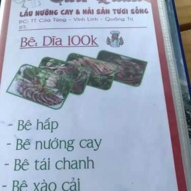 Thực đơn- Nhà Hàng Tu Ti Quán - Lẩu Nướng Cay & Hải Sản Tươi Sống