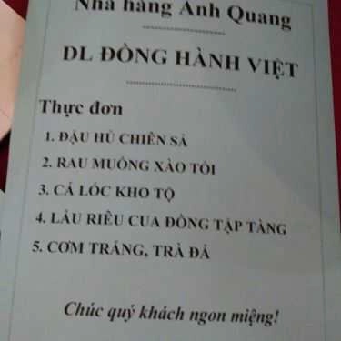 Tổng hợp- Nhà Hàng Ánh Quang