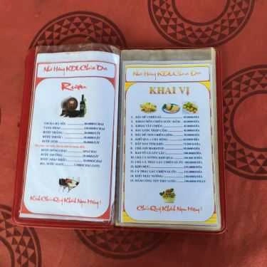 Tổng hợp- Nhà Hàng Khu Du Lịch Chùa Dơi - Văn Ngọc Chính