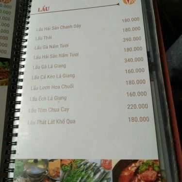 Thực đơn- Nhà Hàng Khu Giải Trí Ẩm Thực Văn Minh