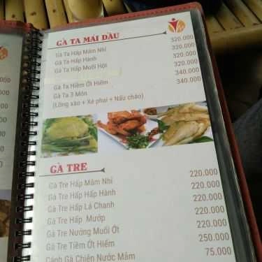 Thực đơn- Nhà Hàng Khu Giải Trí Ẩm Thực Văn Minh