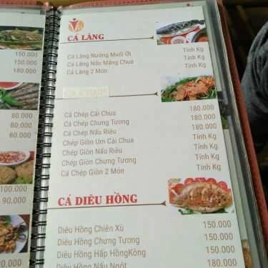 Thực đơn- Nhà Hàng Khu Giải Trí Ẩm Thực Văn Minh