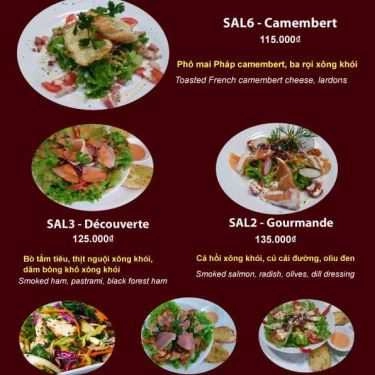 Thực đơn- Nhà Hàng La Dem Bistro - Ẩm Thực Pháp