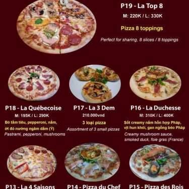 Thực đơn- Nhà Hàng La Dem Bistro - Ẩm Thực Pháp