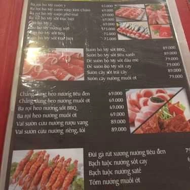 Thực đơn- Nhà Hàng Tây Bắc - Lẩu & Món Nướng