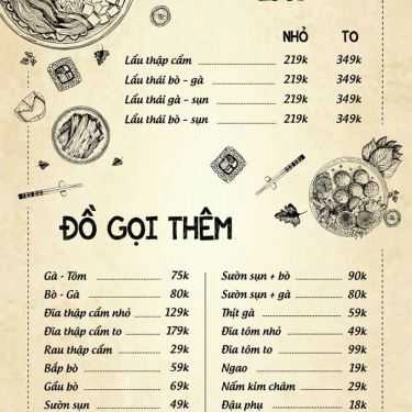 Thực đơn- Quán Ăn VOI - Food & Drink