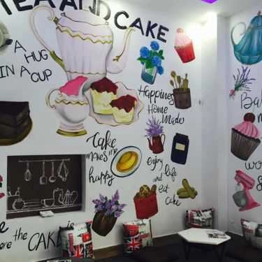 Không gian- Cafe Cake & Tea