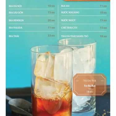 Thực đơn- Quán Ăn Gourmet Thaifood - Ẩm Thực Thái Lan