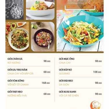 Thực đơn- Quán Ăn Gourmet Thaifood - Ẩm Thực Thái Lan