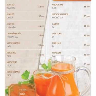 Thực đơn- Quán Ăn Gourmet Thaifood - Ẩm Thực Thái Lan