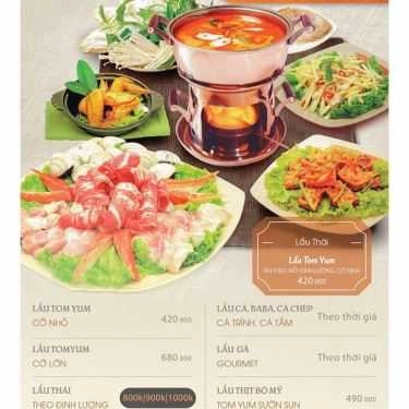 Thực đơn- Quán Ăn Gourmet Thaifood - Ẩm Thực Thái Lan