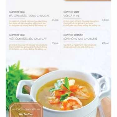 Thực đơn- Quán Ăn Gourmet Thaifood - Ẩm Thực Thái Lan