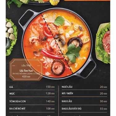 Thực đơn- Quán Ăn Gourmet Thaifood - Ẩm Thực Thái Lan