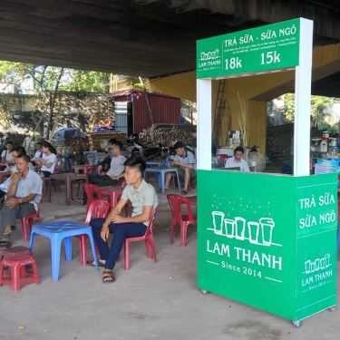 Không gian- Cafe Trà Sữa Lam Thành