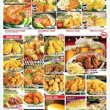 Thực đơn- Nhà Hàng BBQ Chicken - Minh Cầu