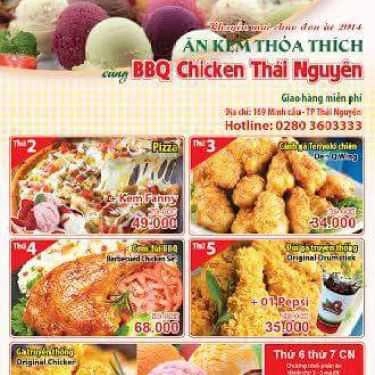 Thực đơn- Nhà Hàng BBQ Chicken - Minh Cầu