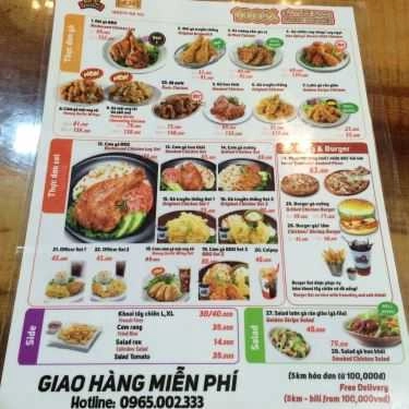 Thực đơn- Nhà Hàng BBQ Chicken - Minh Cầu