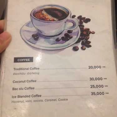 Thực đơn- Classix Coffee