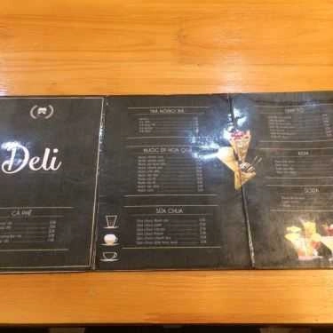 Thực đơn- Deli - Cafe & Taiwan Tea