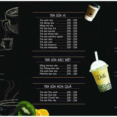 Tổng hợp- Deli - Cafe & Taiwan Tea