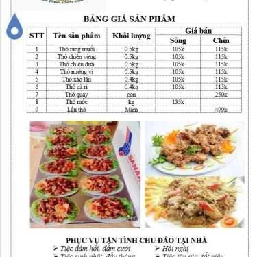 Thực đơn- Nhà Hàng Food Rabbit - Thịt Thỏ