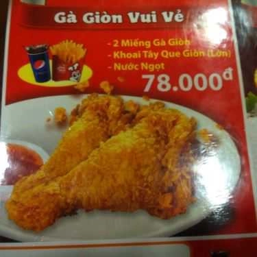 Thực đơn- Nhà Hàng Jollibee - Lương Ngọc Quyến