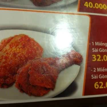 Thực đơn- Nhà Hàng Jollibee - Lương Ngọc Quyến