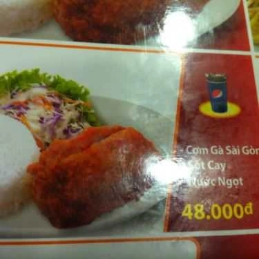 Thực đơn- Nhà Hàng Jollibee - Lương Ngọc Quyến