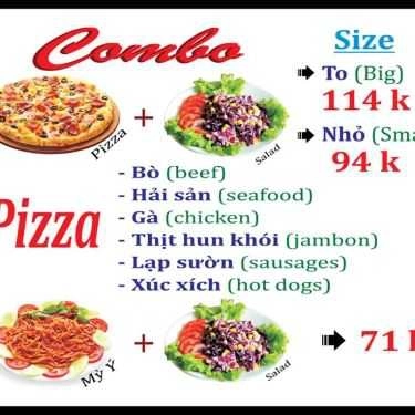 Thực đơn- Cafe Kiwi, Kem Tự Chọn, Pizza