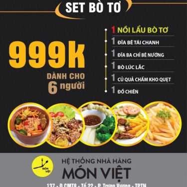 Tổng hợp- Nhà Hàng Món Việt - Vườn Ẩm Thực Gia Đình