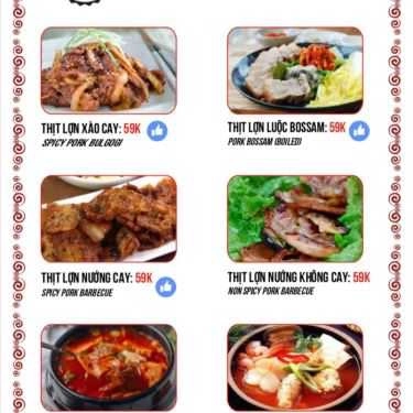 Thực đơn- Quán Ăn On The Table - Food & Drink