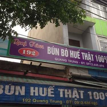 Tổng hợp- Nhà Hàng Bún Bò Huế Quý Tâm